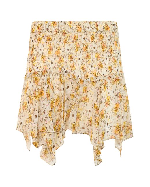 Isabel Marant Natural Skirt Light-Ecru/Ecru Viscose