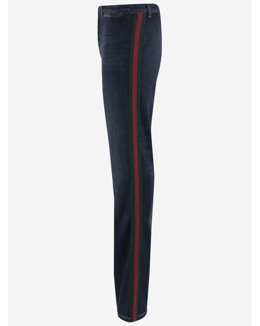 Gucci Blue Jeans Cotton for men