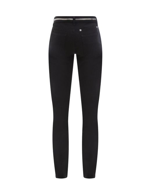 Givenchy Black 4G Embellished Skinny Jeans for men