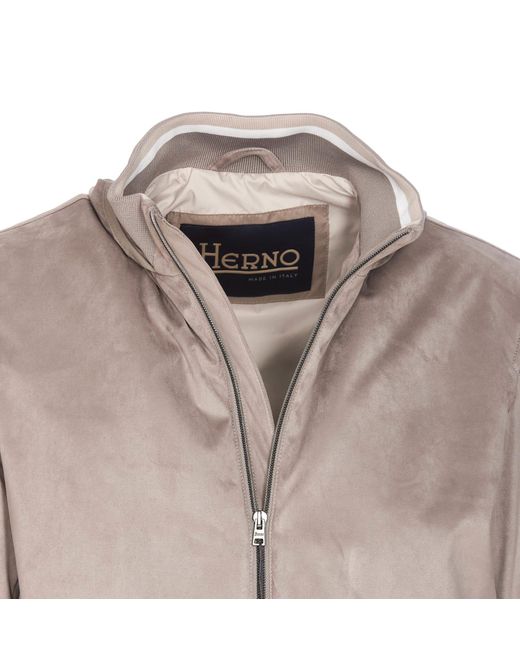Herno Brown Jackets for men