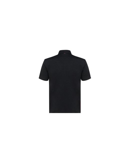 Thom Browne Black Short Sleeves Polo Dark for men