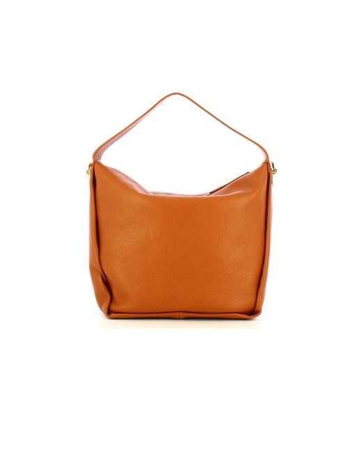 Coccinelle Orange Shoulder Bag Cow Leather Shoulder-Bags