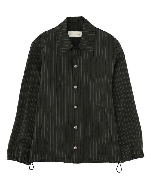 Dries Van Noten Black Jacket Vorries Viscose for men