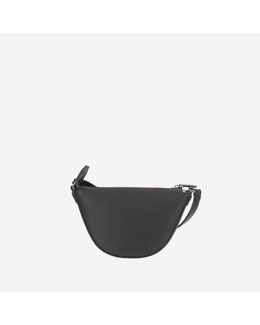 Fendi Black Clutch Bag Melon Mini Leather for men