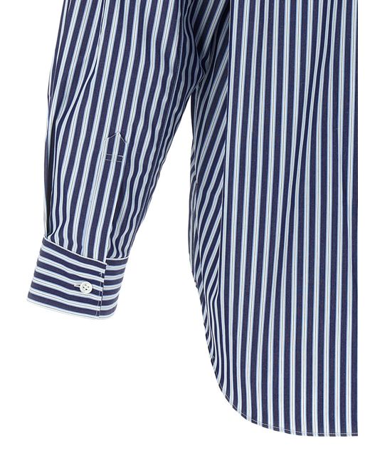 Comme des Garçons Blue 'Forever' Shirt for men