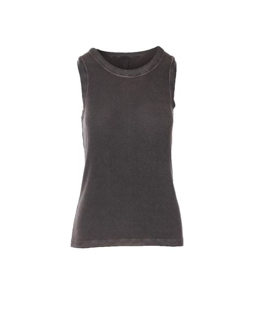 Uma Wang Gray Top Viscose