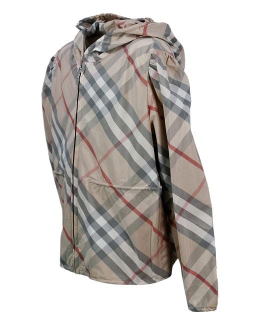 Burberry Gray Jackets 100Ny for men
