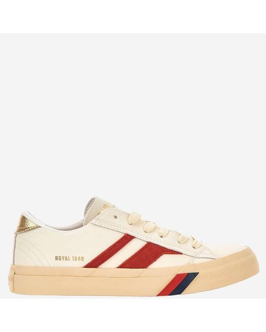 Pro Keds Red Royal Classic Leather Sneakers Upper: Ac-Leather Trainers