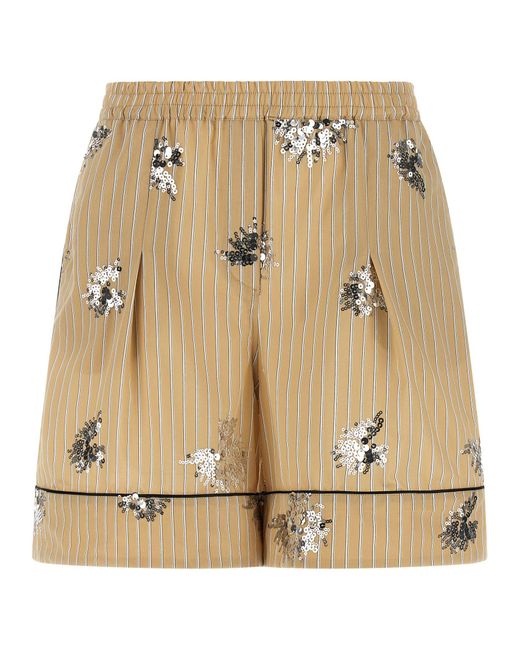 Le twins Natural Sole Bermuda Shorts