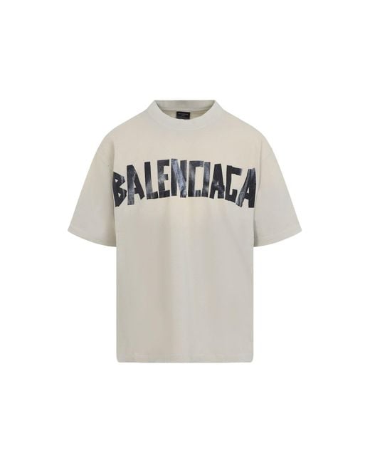 Balenciaga Gray Tshirt for men