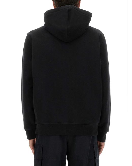 Givenchy Black Zipper Hoodie for men