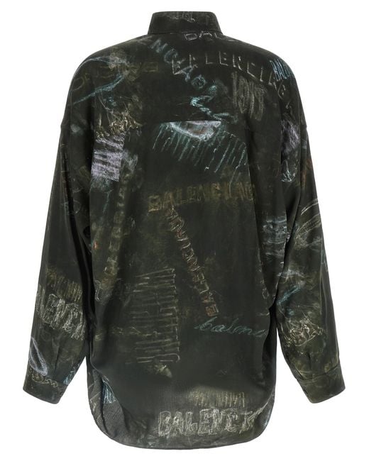 Balenciaga Black 'Cocoon' Shirt for men