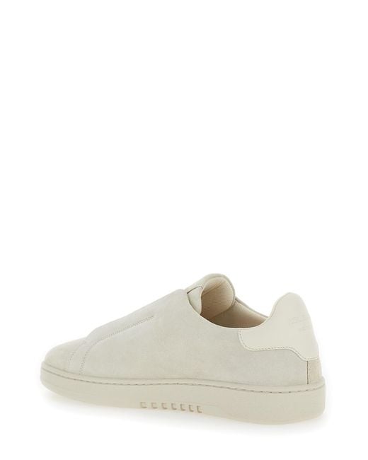 Axel Arigato White Dice Laceless' Low Top Slip-On Sneakers for men