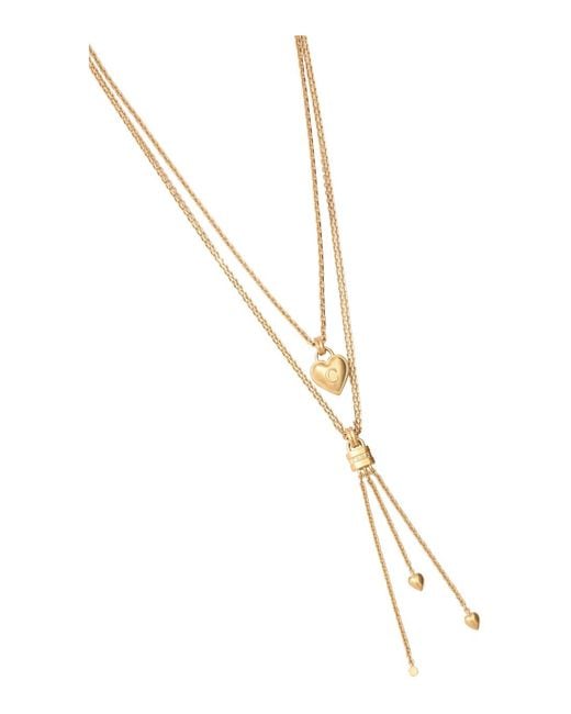 Chloé White Necklace Brass Necklaces