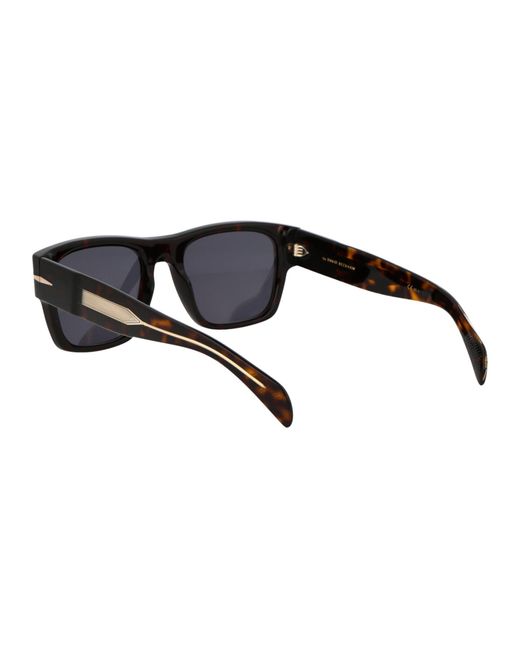 David Beckham Black Db 7000/s Bold Sunglasses for men