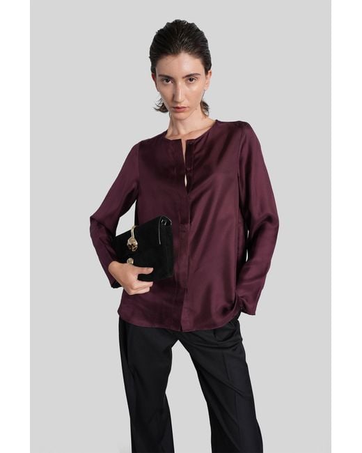 Loulou de Saison Purple Una Blouse