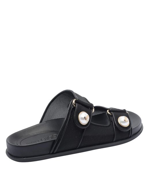 Jimmy Choo Blue Fayence Sandals