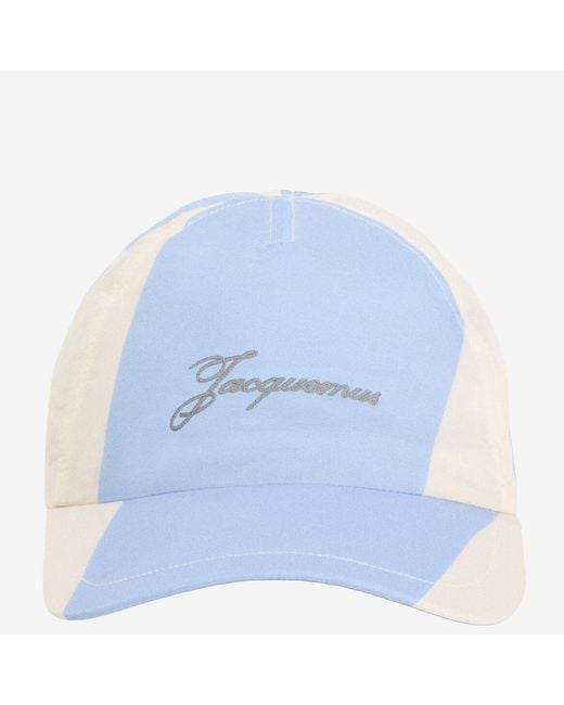Jacquemus Blue Baseball Cap Polyamide Hat