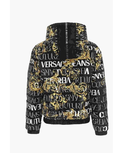 Versace Black Down Jacket for men