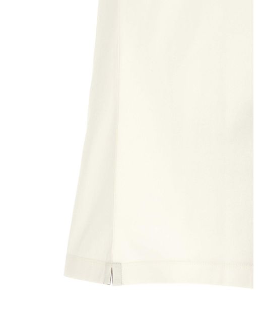 Brunello Cucinelli White Cotton T-Shirt for men