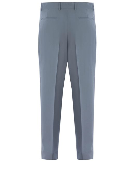 Costumein Blue Trousers Matteo Made Of Fresh Wool for men