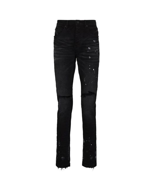 Purple Brand Black Jeans for men