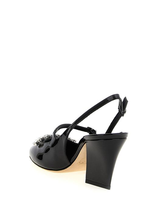 Jimmy Choo Black 'Belinda' Slingback