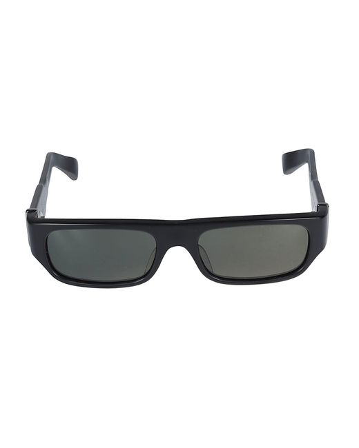 Chrome Hearts Black Rectangle Logo Handle Sunglasses for men