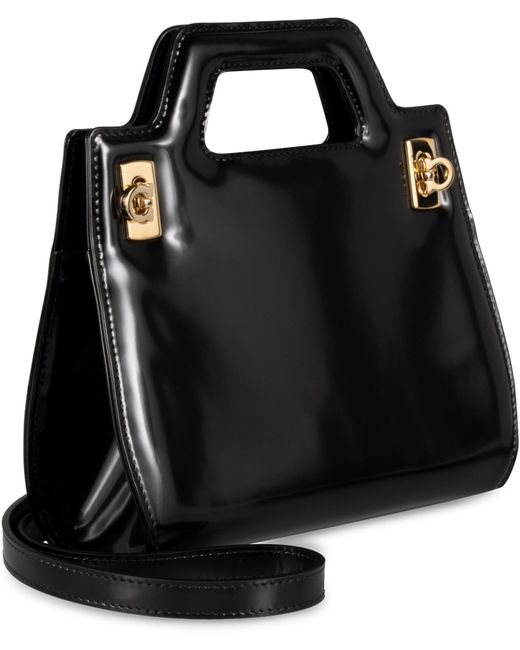 Ferragamo Black Wanda Mini Handbag