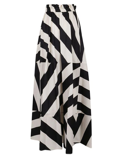 Tory Burch Cotton Wide Stripe Maxi 