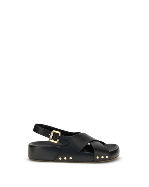 Chloé Black Sandals