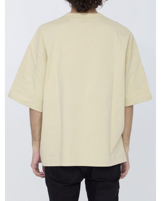 Bottega Veneta Natural Cotton T-Shirt for men