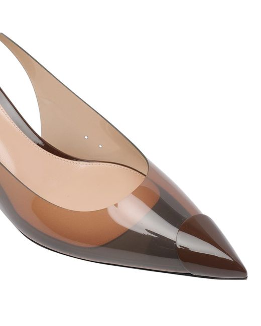 Gianvito Rossi Brown With Heel