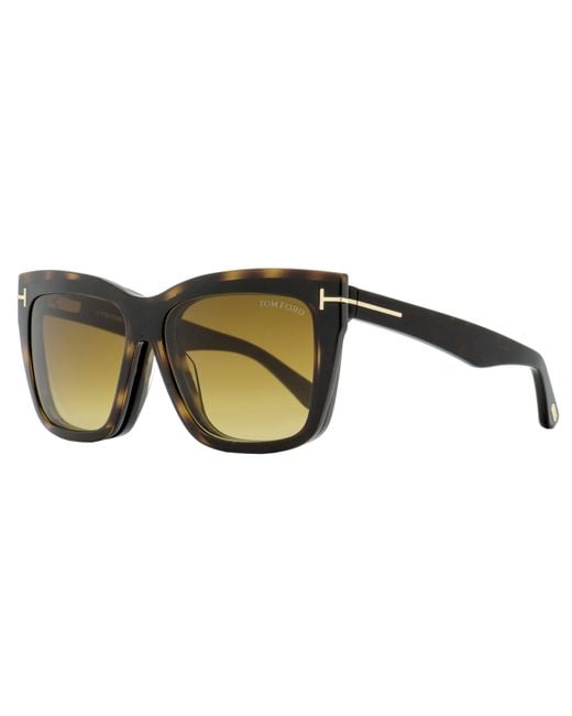 Tom Ford Black Magnetic Clip-On Eyeglasses Tf6069-B 052 54Mm Ft6069 Plastic (Acetate)