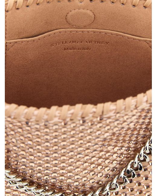Stella McCartney Natural 'Falabella Nano' Crossbody Bag