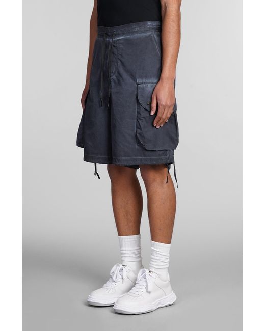 A PAPER KID Blue Shorts for men
