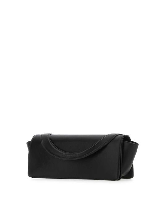DSquared² Black Leather Cosmopolitan Clutch