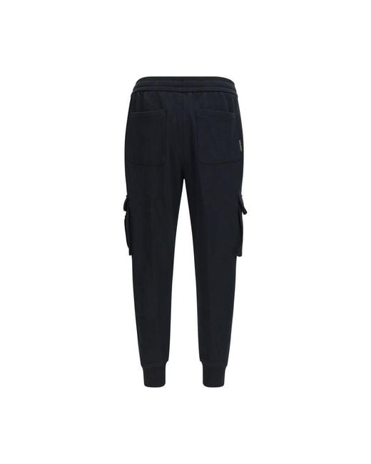 Moose Knuckles Black Cotton Casual Pants for men