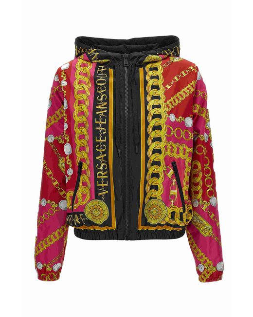 Versace Jeans Couture Red Outerwear