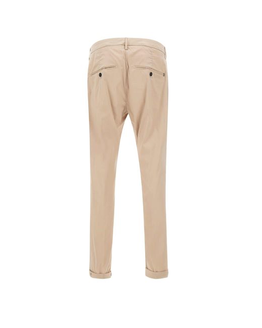 Dondup Natural Gaubert Cotton Trousers for men