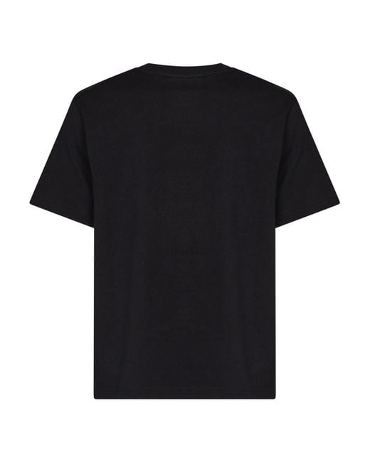 Casablanca Black Jersey Tennis Club Icon Pyramid Abduction T-Shirt for men