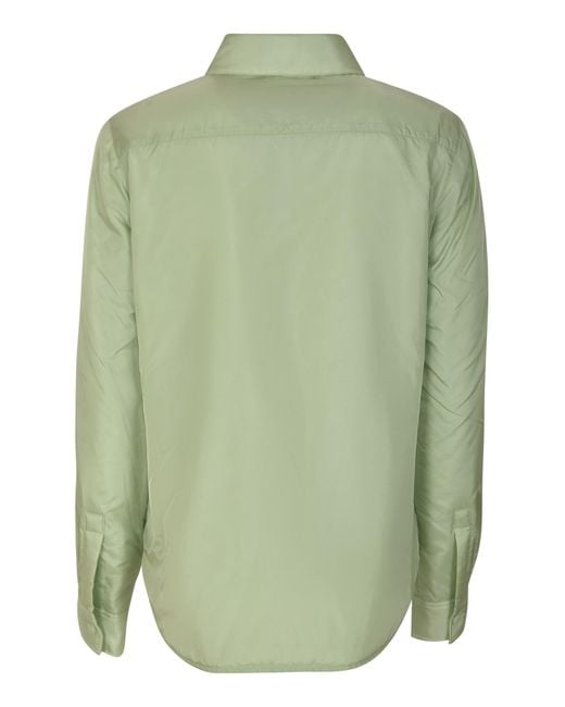 Aspesi Green Thermore Shirt