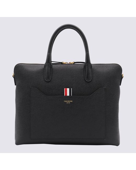 Thom Browne Black Tote for men