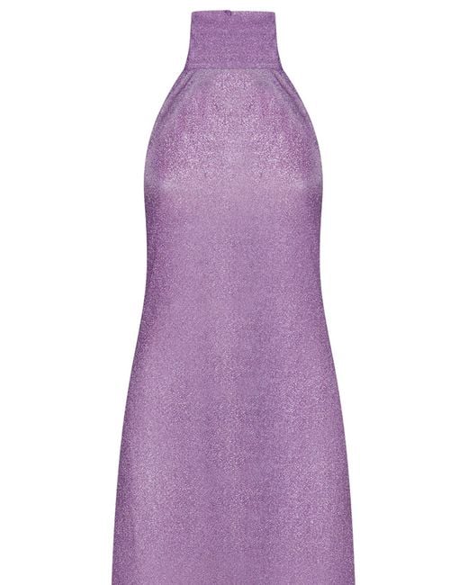 Oseree Purple Osèree Lumière Dress