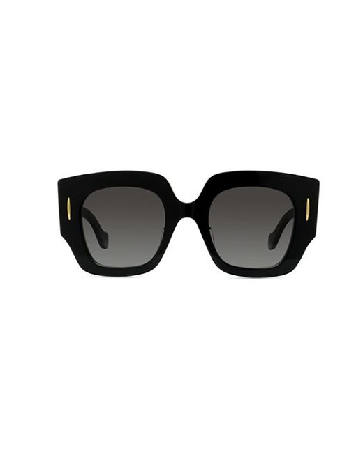 Loewe Black Square Frame Sunglasses