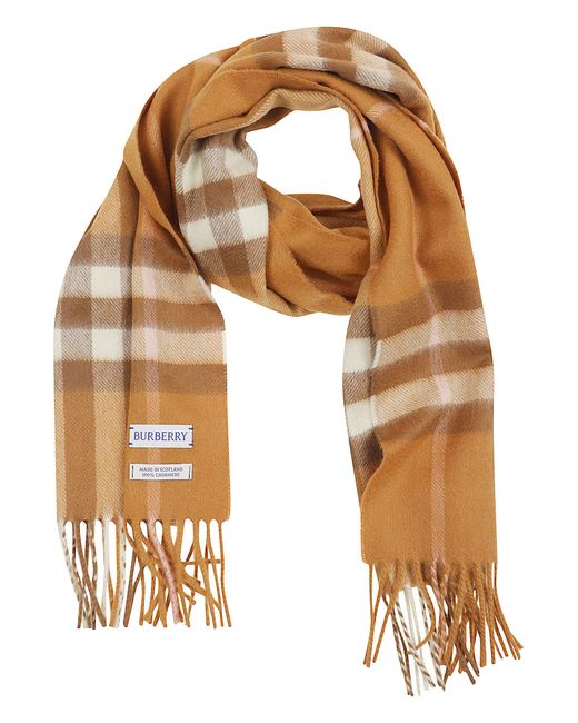 Burberry Brown Luxurious Cashmere Scarf For
