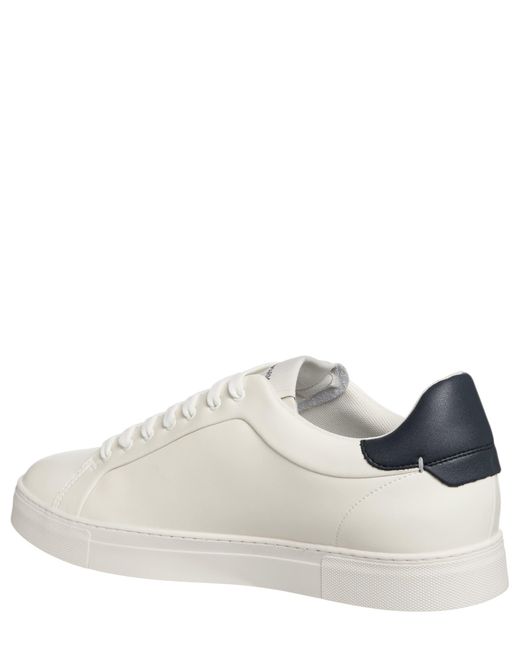 Emporio Armani White Leather Sneakers for men