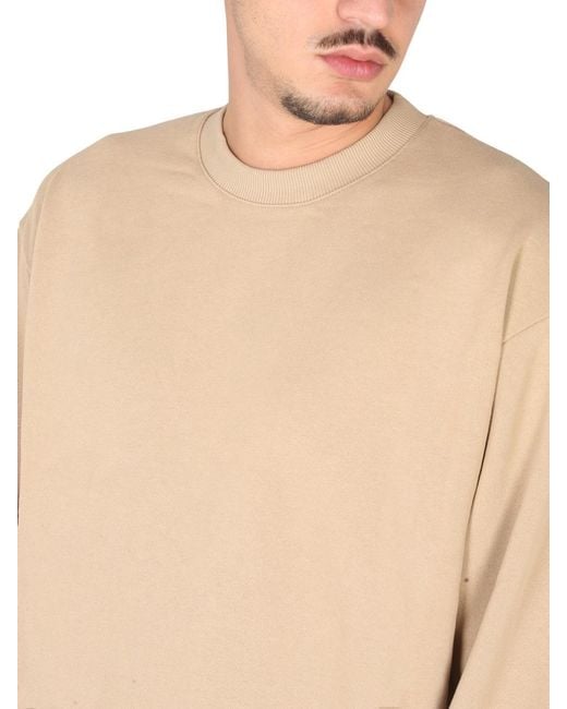 Ih Nom Uh Nit White Crewneck Sweatshirt for men