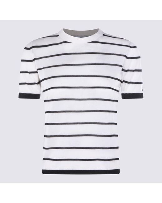 Max Mara White T-Shirts And Polos _Ws Se