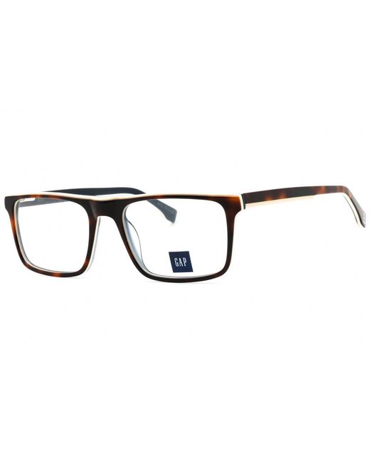 Gap Black Gap Vgp014 Rectangular Acetate Eyeglasses